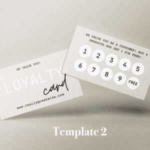 Loyalty Cards