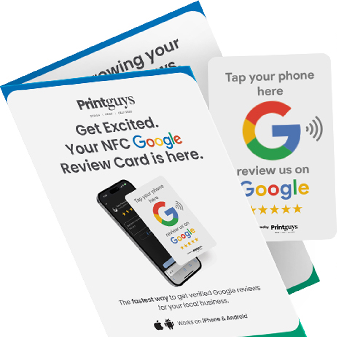Google NFC Review Card